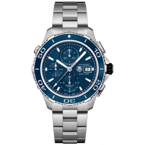 Tag Heuer Aquaracer Chronograph Blue Dial Men's Watch CAK2112-BA0833
